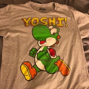Vintage Old School Super Mario Shirt L